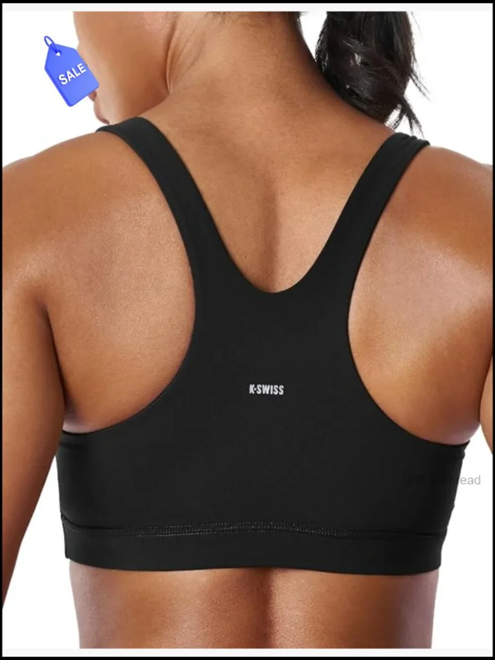 Light Support Sports Bra 4-Way Stretch Racerback with Removable Pads